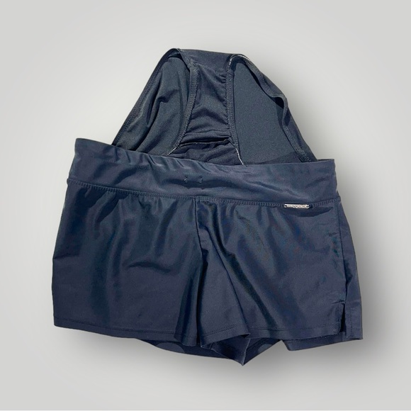 🟢5/$25  Zero Posur Swimwear Shorts Swimsuit Bathing Suit Bottom - Black - Picture 8 of 9